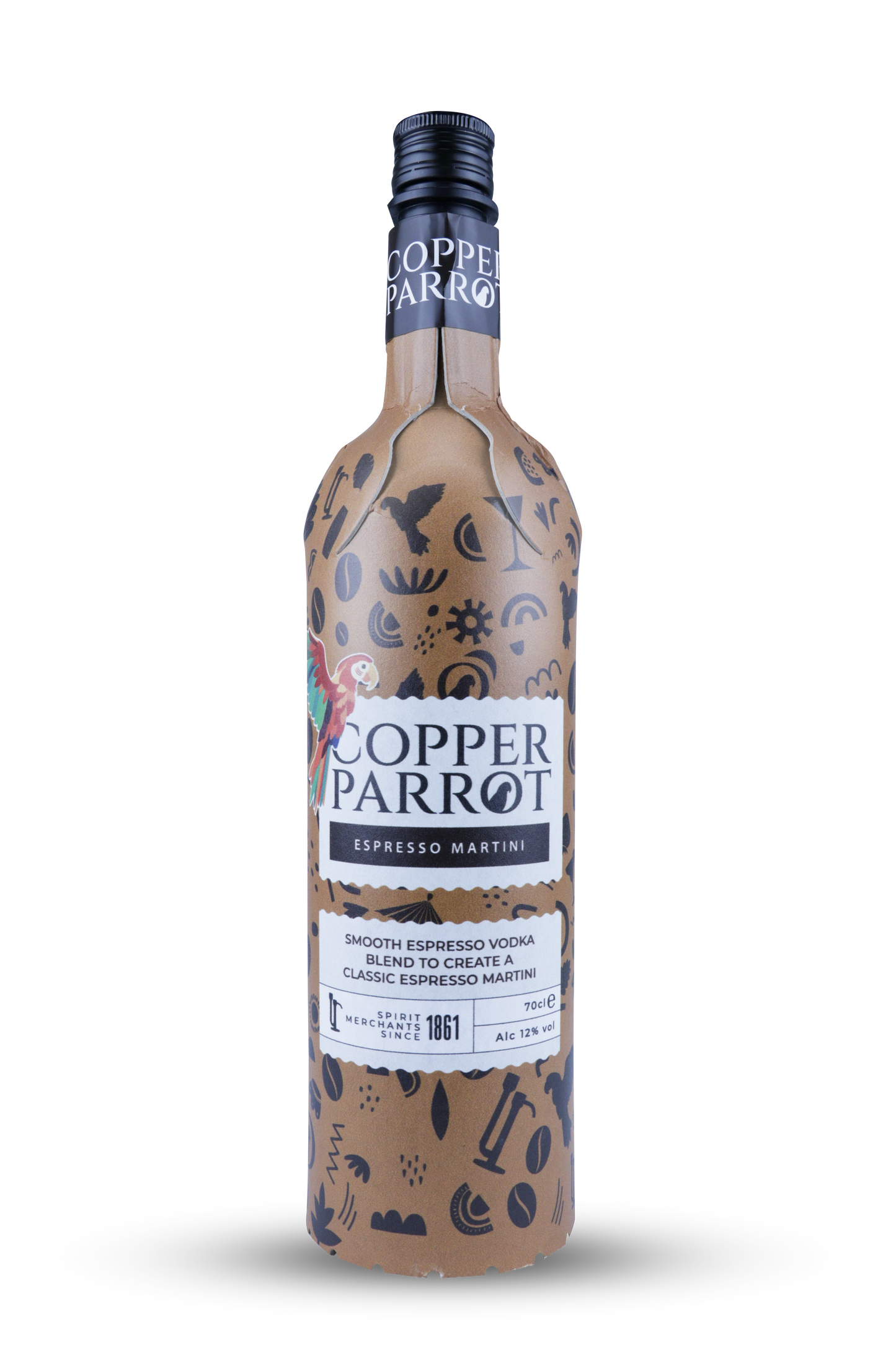 Copper Parrot Espresso Martini 70cl 12% abv