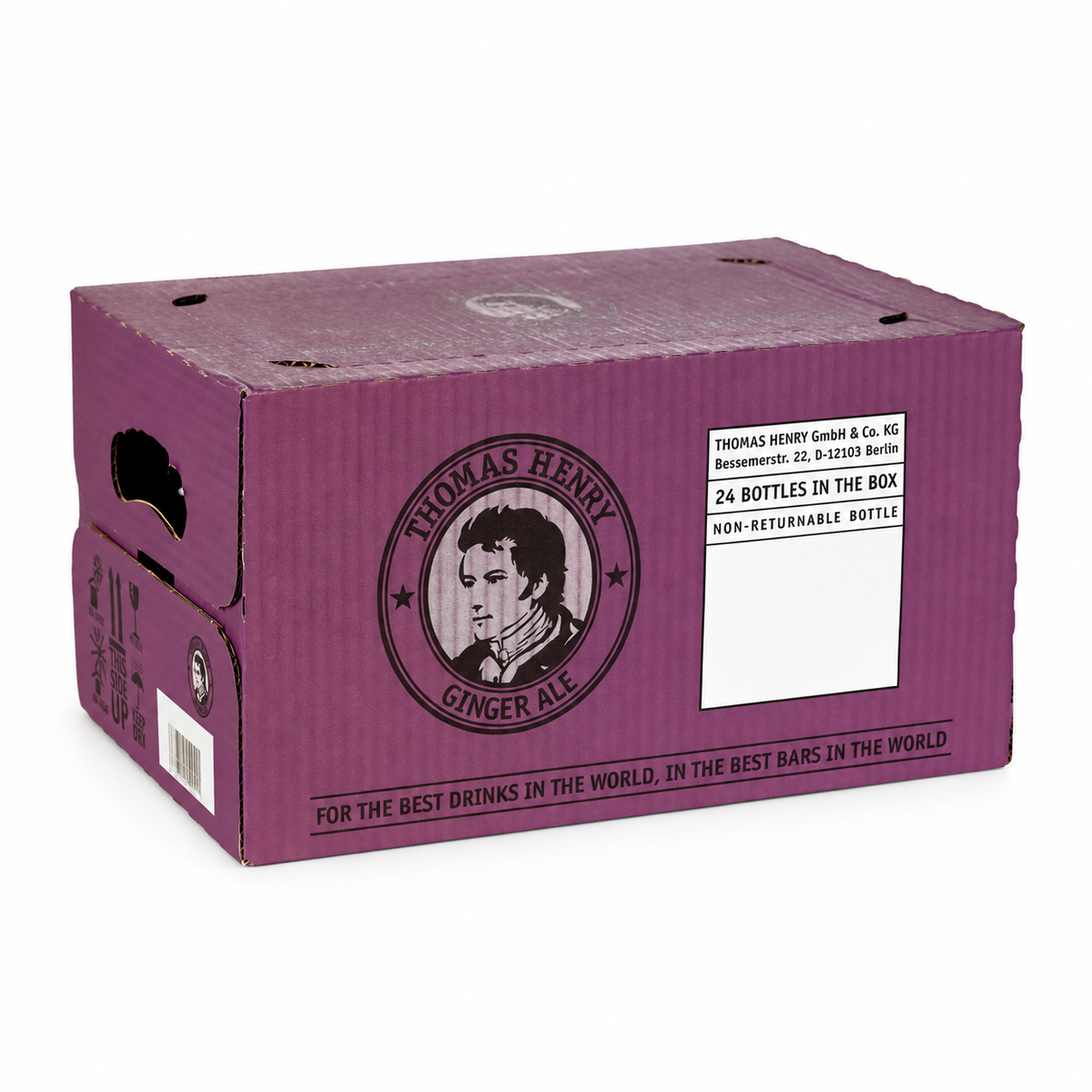 Thomas Henry Ginger Ale | 24 X 200ml  | 1 Case