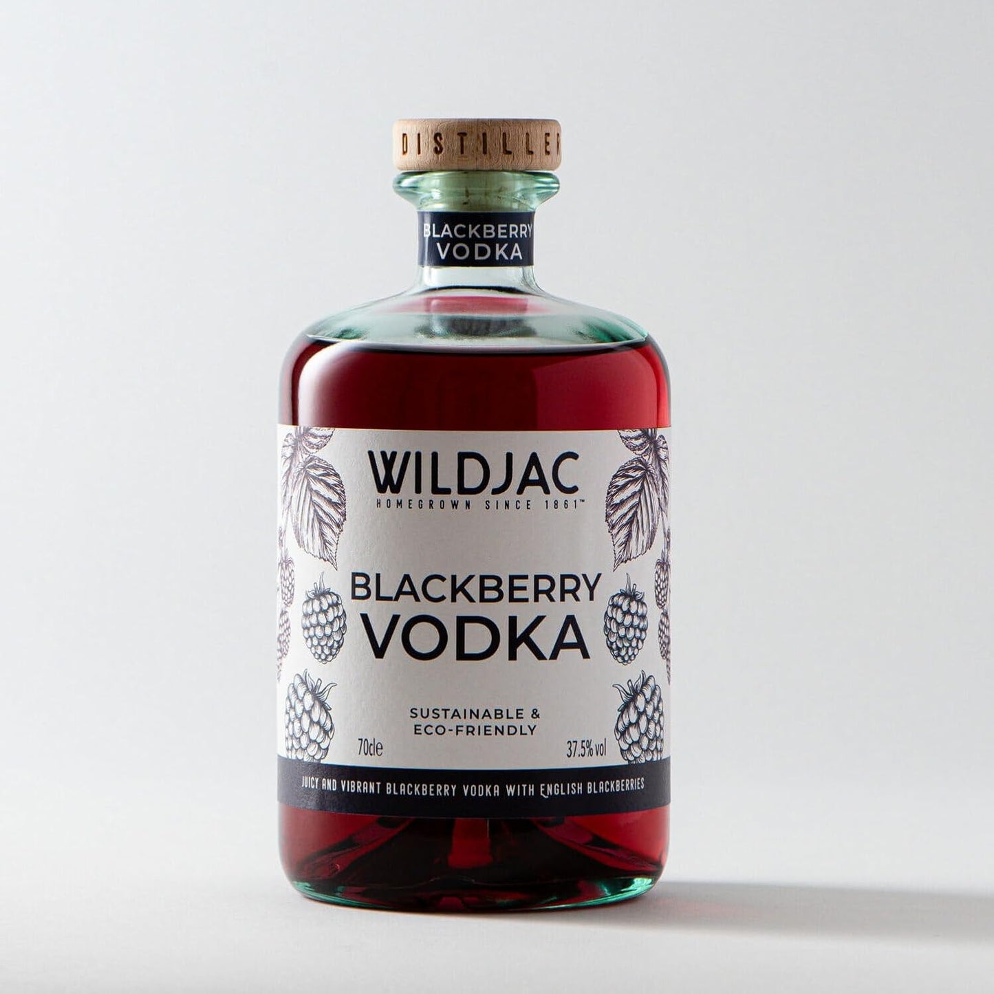 Wildjac Blackberry Vodka 37.5% abv 70cl