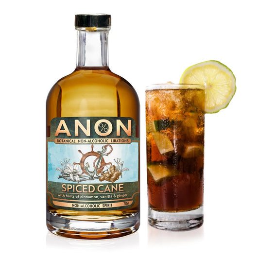 Anon Christmas Pudding Festive Non-Alcoholic Spirit 70cl