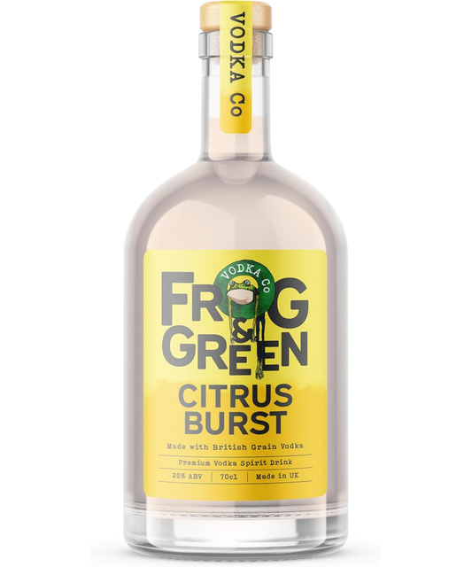 Frog & Green Citrus Burst Spirit 70cl. 20% abv