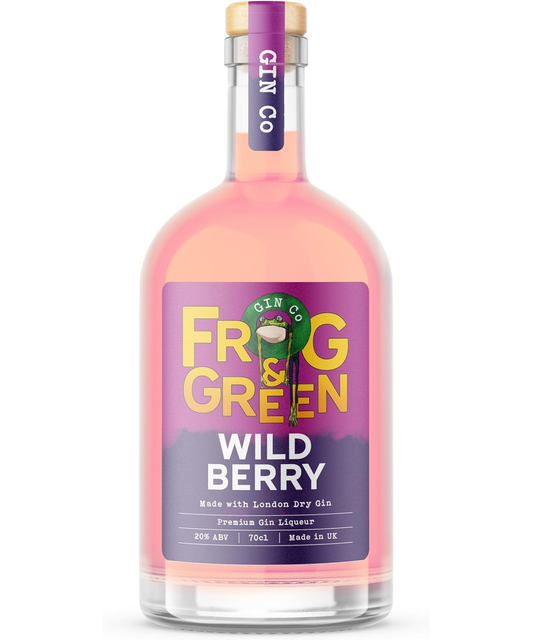 Frog & Green Wild Berry 70cl 20% abv