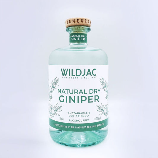 Wildjac Natural Dry Giniper 0% Alcohol Free Spirit 70cl