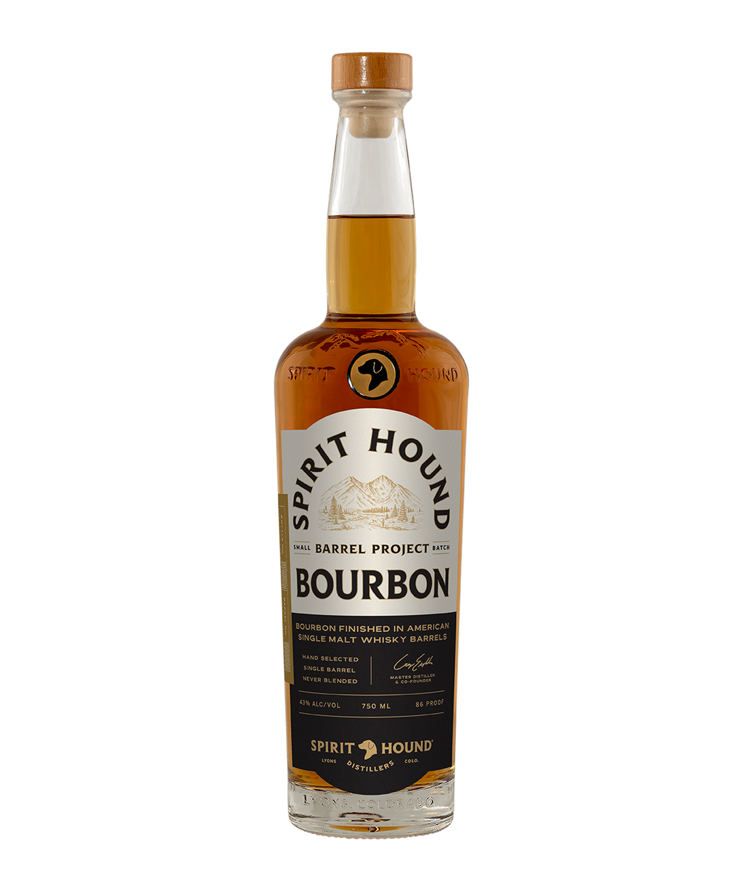 Spirit Hound Barrel Project Bourbon -70cl 40%abv