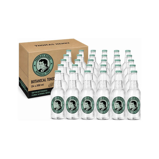 Thomas Henry Botanical Tonic Water – 24 x 200ml Glass Bottles