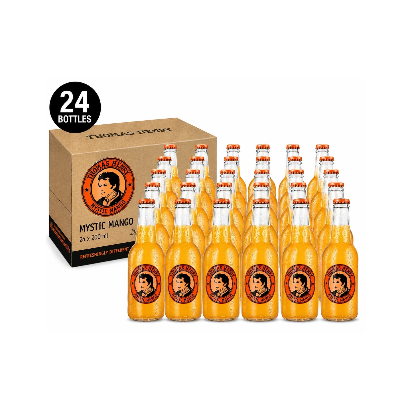 Thomas Henry Mystic Mango 24 x 200ml Bottles