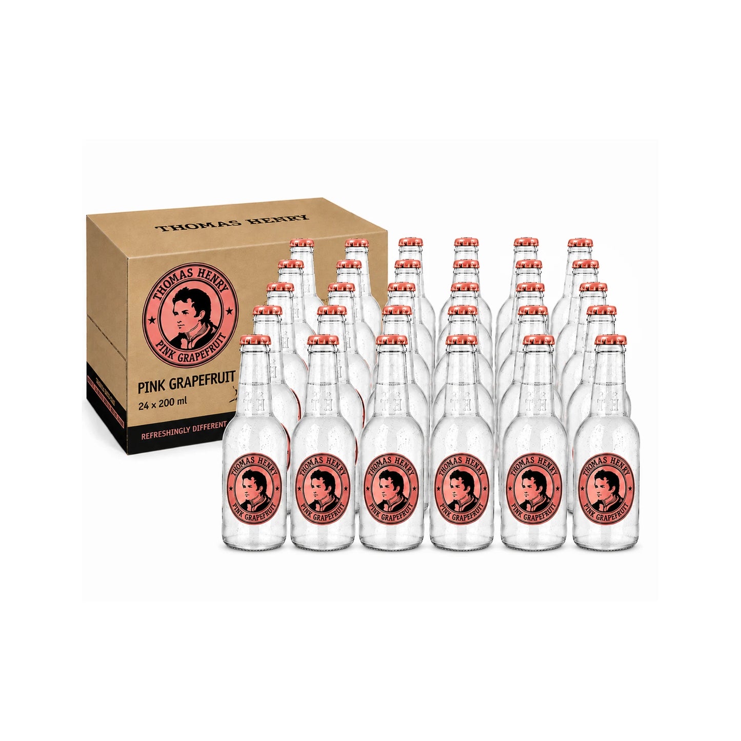 Thomas Henry Pink Grapefruit Tonic | 24 x Glass Bottles