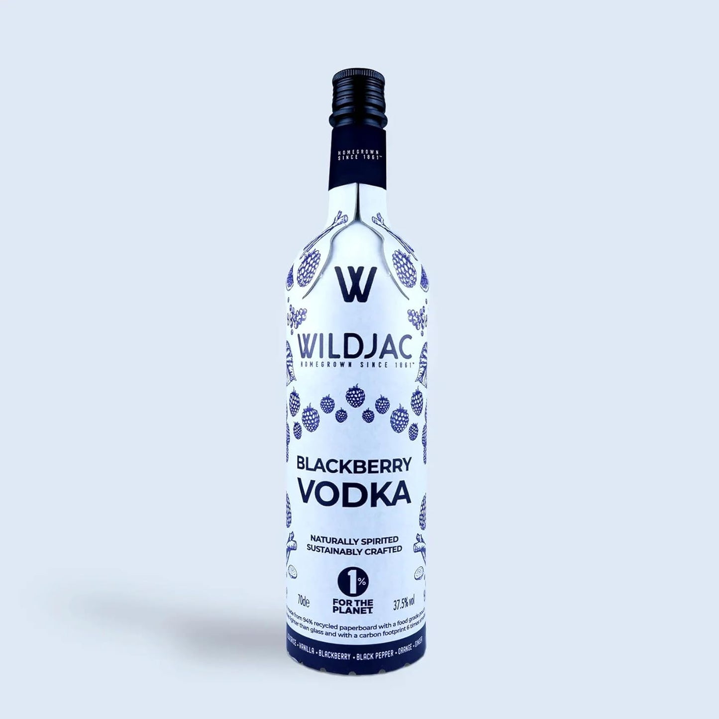 Wildjac Blackberry Vodka 70cl 37.5% abv Frugal